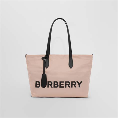 nylon burberry tote